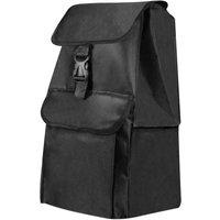 VOGREX 40L Lightweight 2-Wheel Folding Shopping Trolley Bag in Black