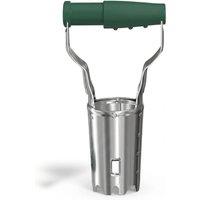 Havendro Bulb Planting Tool Set with Gloves Steel Digging Tool in Silver