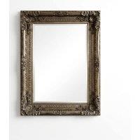 HOME LUXE INTERIOR Vintage Champagne Wall Mirror 60x90cm Ornate Baroque Chic Frame in Beige | Size: 60x90 cm