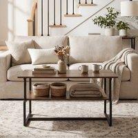 KORVIXA 85CM Rectangular Center Table in Brown | Size: 100 cm