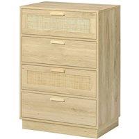 KORVIXA Bedroom Chest of Drawers in Natural | Size: 0.6m2