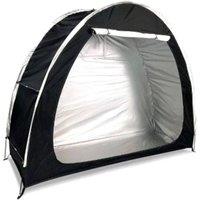 VOGREX 210D Oxford Waterproof Bike Storage Tent Heavy Duty Portable in Black