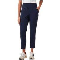 Travis Mathews Women's Moveknit Resilient Golf Trousers in Navy | Size: Small