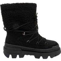 Lee Cooper Women's logical Leather Snow Boots in Black | Size: 6
