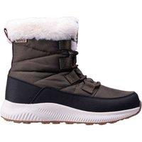 Iguana Women's Berra Waterproof Mid Cut Snow Boots in Brown | Size: 4