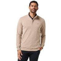 Travis Mathews Men's Cloud Quarter Zip 2.0 Golf Mid Layer in Beige | Size: 2XL
