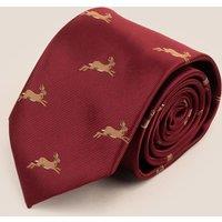 Oswin Hyde Men's Buck Red Tie