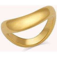 Realta Women's Lucy Dome Ring in Gold | Size: 9
