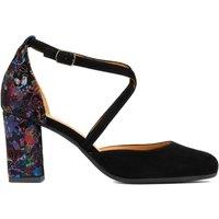 Embassy London Women's Kylie - Black Flower | Size: 6