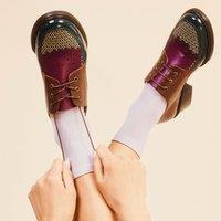 Embassy London Women's Retro Tone - Green & Brown & Purple | Size: 6