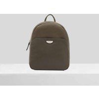 Dents Women's Lorenna Leather Backpack in Olive
