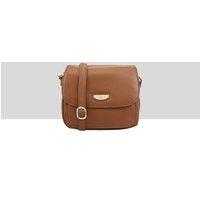 Dents Women's Zinnia Leather CrossBody Bag in Brown