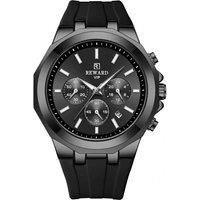 Reward Men's 83966M-C Kingston 44mm Quartz Watch in Black