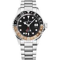 Revue Thommen Men's Diver Automatic Stainless Steel, 42mm Stainless Steel Case in Black