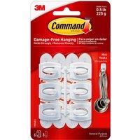 3M CLAW Command White Mini Hooks 17006