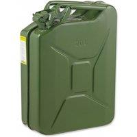 Pegdev 20L Heavy Duty Jerry Can UN Certified Portable Fuel Container Pack of 1 in Dark Green