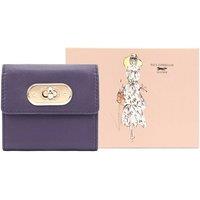 Paul Costelloe Baro Leather Purse in Purple