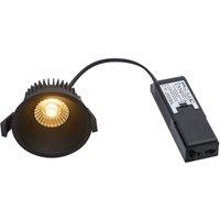 Nordlux Albric Down Light Black Metal LED IP44 2700k Mains