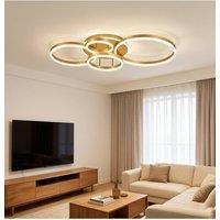 Garden Sanctuary Classic Golden Loops Energy Efficient LED Ceiling Light in Gold