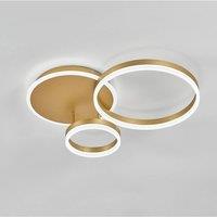 Garden Sanctuary Classic Golden Loops Energy Efficient LED Ceiling Light in Gold