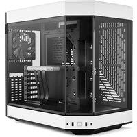 Hyte Y60 Modern Aesthetic Dual Chamber Panoramic Tempered Glass Mid-To in White