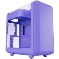 Hyte X50 Modern Performance ATX Mid-Tower PC Gaming Case - Taro Milk ( in Purple