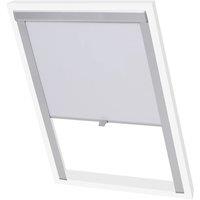 Berkfield Home Blackout Roller Blinds White M08/308