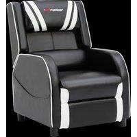 GTForce Ranger S Faux Leather Recliner Armchair Sofa Cinema Gaming Chair in White