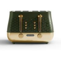 Morphy Richards Cassini 4-Slice Toaster Olivine in Green | Size: Medium
