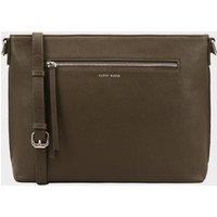Lloyd Baker Laysa Leather Cross Body Bag in Khaki