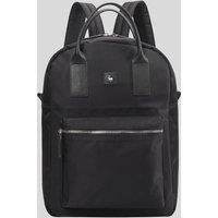 Lloyd Baker Tyler Leather Backpack in Jet Black