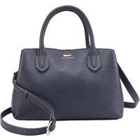Paul Costelloe Lievin Leather Multi Way Bag in Navy