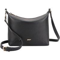 Paul Costelloe Beatrice Leather Crossbody Bag in Jet Black