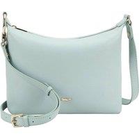 Paul Costelloe Beatrice Leather Crossbody Bag in Duck Egg Blue