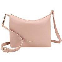 Paul Costelloe Beatrice Leather Crossbody Bag in Rose