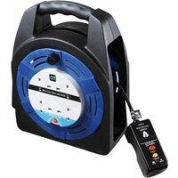 Masterplug Case Reels 20 Metre 4 Socket 13a