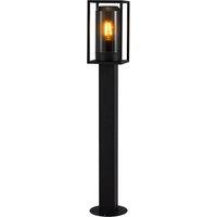 Nordlux Griffin Outdoor Post Light Smoked Black Metal E27 IP44 Mains