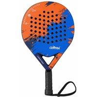 Centra Padel Tennis Racket, Carbon Fiber Face, 360g, Black
