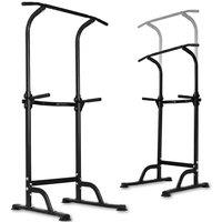 Centra Pull Up Station, 9-Height Adjustable, 150kg Carbon Steel, Black