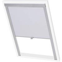 Berkfield Home Blackout Roller Blinds White F06