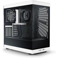 Hyte Y40 Modern Aesthetic Panoramic Tempered Glass Mid-Tower ATX Compu in White