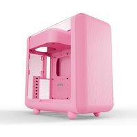 Hyte X50 Modern Performance ATX Mid-Tower PC Gaming Case - Strawberry in Pink