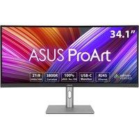 ASUS ProArt Display PA34VCNV Curved Professional Monitor, 34.1" in Black