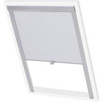 Berkfield Home Blackout Roller Blinds White M06/306