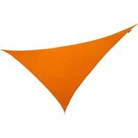 Primrose 6m x 4.2m Triangle Waterproof Sun Shade Canopy 98% UV Block Free Rope in Orange