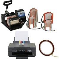 Monstershop Monet Mug Making Bundle Value Printer in Black
