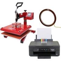 Monstershop 38cm Swing Heat Press & Epson Printer