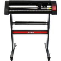 Monstershop 38cm Clam Press, 720mm Vinyl Cutter & Epson Printer in Black