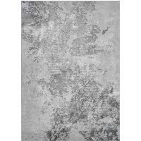 Desire Rugs Serenity Modern Abstract Area Rug - Sprayed-Inspired Design for Living Room, Bedroom, or Hallway in Grey | Size: 160 cm x 230 cm