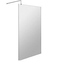 Balterley Wetroom Screen 1000x1950mm in Silver